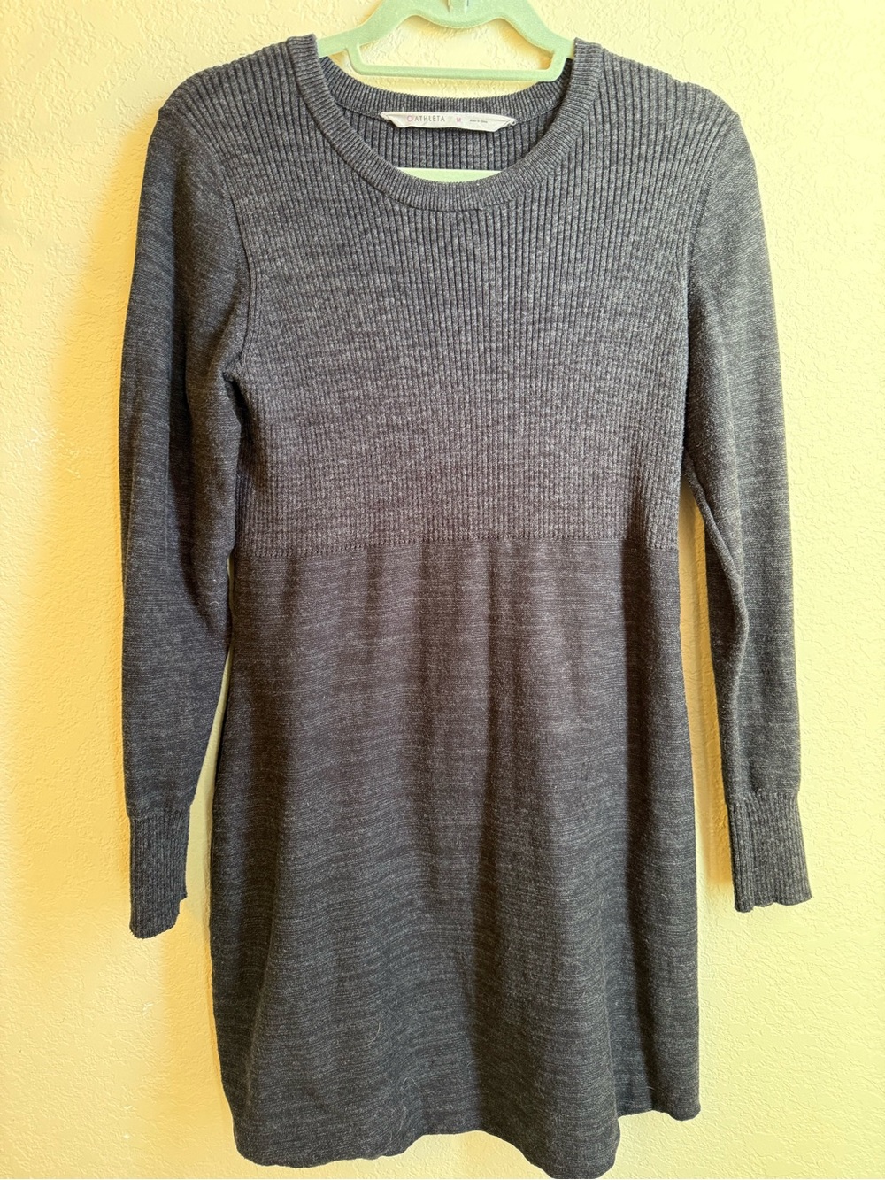 Athleta Gray Sweaterdress